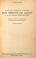 LIBRO DEL ESFORZADO CABALLERO DON TRISTÃN DE LEONÃS Y DE SUS GRANDES HECHOS EN ARMAS.