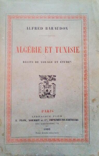 ALGÃ‰RIE ET TUNISIE.