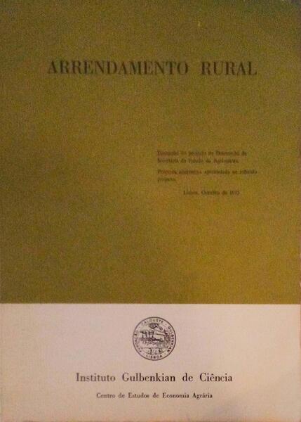 ARRENDAMENTO RURAL.