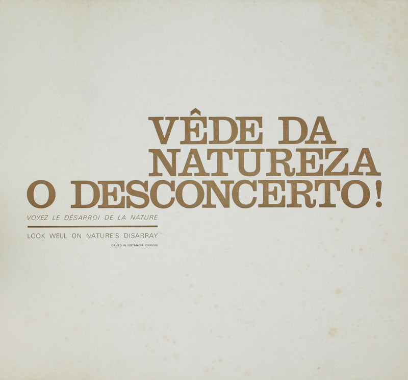 10 COMPOSIÃ‡Ã•ES GRÃFICAS DE TH. DE MELLO/TOM/SOBRE VERSOS DE OS LUSÃADAS DE LUIS DE CAMÃ•ES.