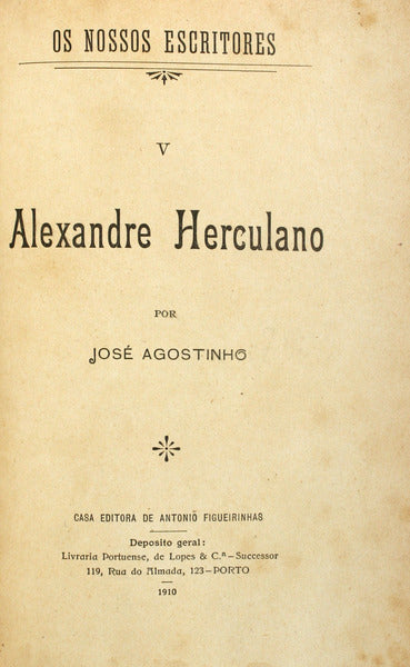 ALEXANDRE HERCULANO. EÃ‡A DE QUEIROZ.