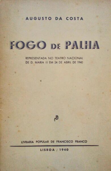 FOGO DE PALHA.