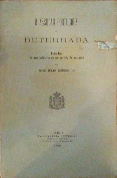 O ASSUCAR PORTUGUEZ DE BETERRABA.
