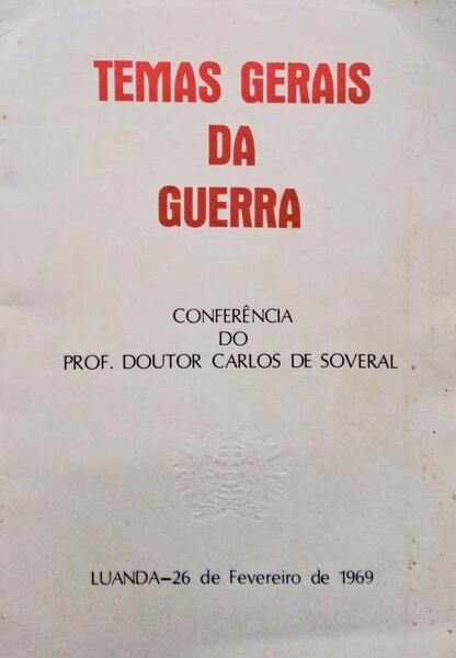 TEMAS GERAIS DA GUERRA.