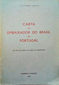 CARTA AO EMBAIXADOR DO BRASIL EM PORTUGAL.
