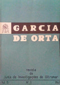 GARCIA DE ORTA, REVISTA DA JUNTA DE INVESTIGAÇÕES DO ULTRAMAR, VOL. 15, N.º 01 - 1967.
