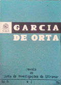 GARCIA DE ORTA, REVISTA DA JUNTA DE INVESTIGAÃ‡Ã•ES DO ULTRAMAR, VOL. 15, N.Âº 02 - 1967.