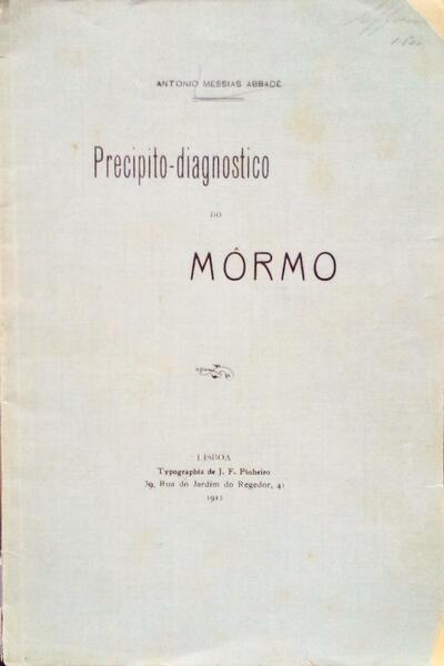 PRECIPITO-DIAGNOSTICO DO MÃ”RMO.