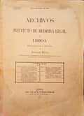 ARCHIVOS DO INSTITUTO DE MEDICINA LEGAL DE LISBOA, VOL. I, N.Âº 3 - DEZEMBRO 1912.