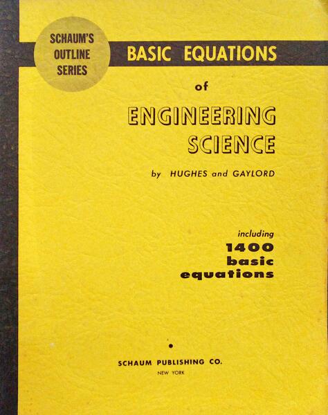 BASIC EQUATIONS OF ENGINEERING SCIENCE.