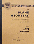 PRINCIPLES AND PROBLEMS OF PLANE GEOMETRY WITH COORDINATE GEOMETRY.