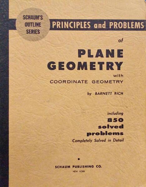 PRINCIPLES AND PROBLEMS OF PLANE GEOMETRY WITH COORDINATE GEOMETRY.