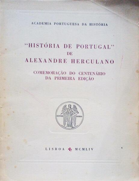 Â«HISTÃ“RIA DE PORTUGALÂ» DE ALEXANDRE HERCULANO.