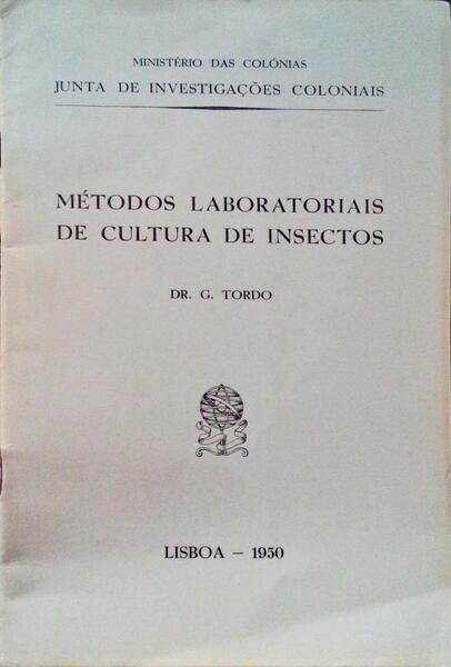 MÃ‰TODOS LABORATORIAIS DE CULTURA DE INSECTOS.