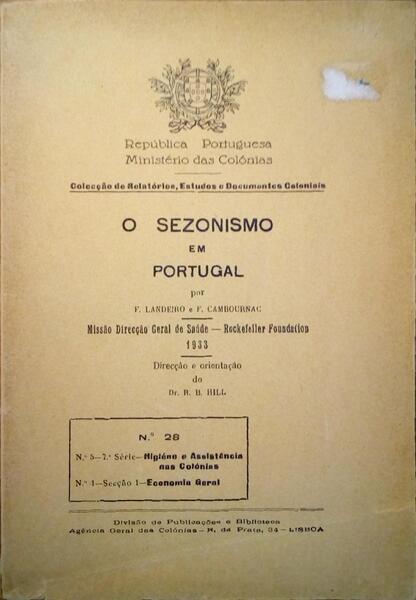 O SEZONISMO EM PORTUGAL.