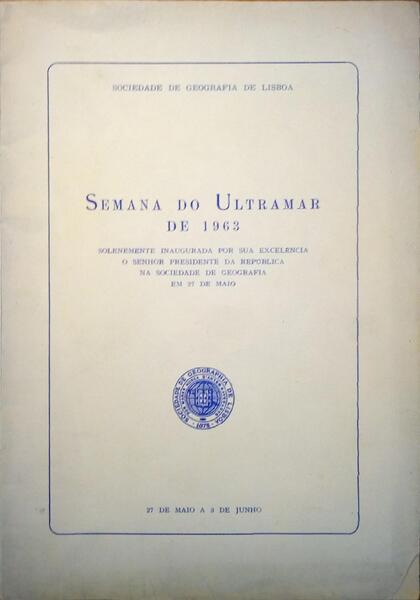 SEMANA DO ULTRAMAR DE 1963.
