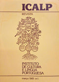 INSTITUTO DE CULTURA E LÃNGUA PORTUGUESA, N.Âº 01, MARÃ‡O 1985.