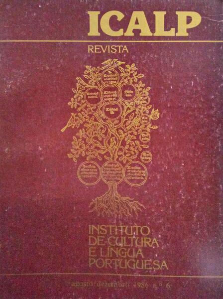 INSTITUTO DE CULTURA E LÃNGUA PORTUGUESA, N.Âº 06, AGOSTO - DEZEMBRO 1986.