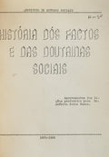 HISTÃ“RIA DOS FACTOS E DAS DOUTRINAS SOCIAIS.