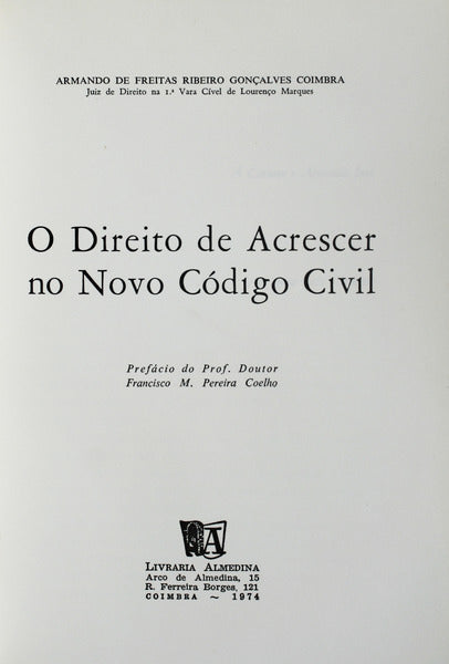 O DIREITO DE ACRESCER NO NOVO CÃ“DIGO CIVIL.