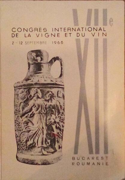 DEUXIÃˆME CONGRÃˆS INTERNATIONAL DE LA VIGNE ET DU VIN.
