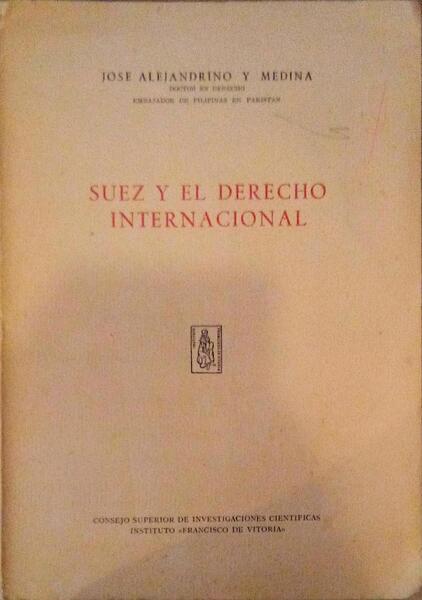 SUEZ Y EL DERECHO INTERNACIONAL.