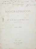 APONTAMENTOS BIOGRAPHICOS.
