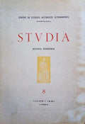 STVDIA: REVISTA SEMESTRAL, N.Âº 8, JULHO 1961.