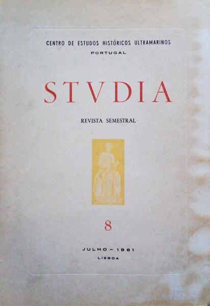 STVDIA: REVISTA SEMESTRAL, N.Âº 8, JULHO 1961.