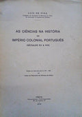 AS CIÃŠNCIAS NA HISTÃ“RIA DO IMPÃ‰RIO COLONIAL PORTUGUÃŠS (SÃ‰CULOS XV A XIX).