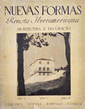 NUEVAS FORMAS, REVISTA IBEROAMERICANA. ARQUITECTURA E DECORAÃ‡ÃƒO.
