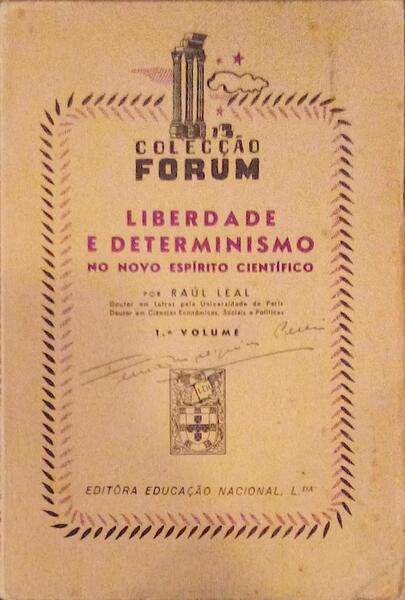 LIBERDADE E DETERMINISMO NO NOVO ESPÃRITO CIENTÃFICO.