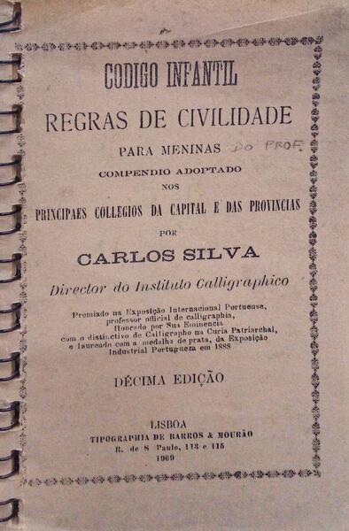 CODIGO INFANTIL, REGRAS DE CIVILIDADE PARA MENINAS.