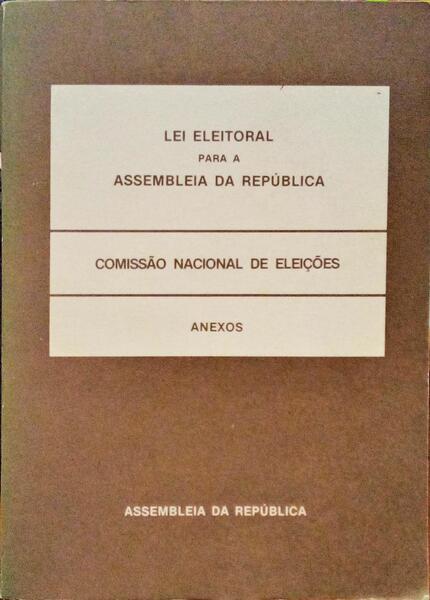 LEI ELEITORAL PARA A ASSEMBLEIA DA REPÃšBLICA.