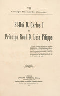 EL-REI D. CARLOS I E PRÃNCIPE REAL D. LUIS FILIPE.