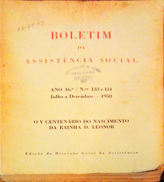 BOLETIM DA ASSISTÃŠNCIA SOCIAL.