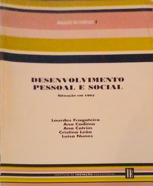 DESENVOLVIMENTO PESSOAL E SOCIAL.