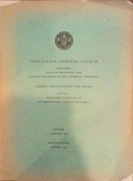 INDO-PACIFIC FISHERIES COUNCIL.
