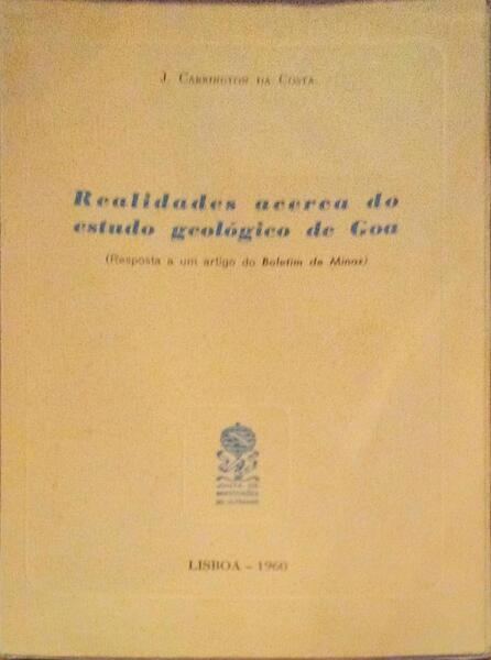 REALIDADES ACERCA DO ESTUDO GEOLÃ“GICO DE GOA.