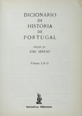 DICIONÃRIO DE HISTÃ“RIA DE PORTUGAL. [4 VOLS.]