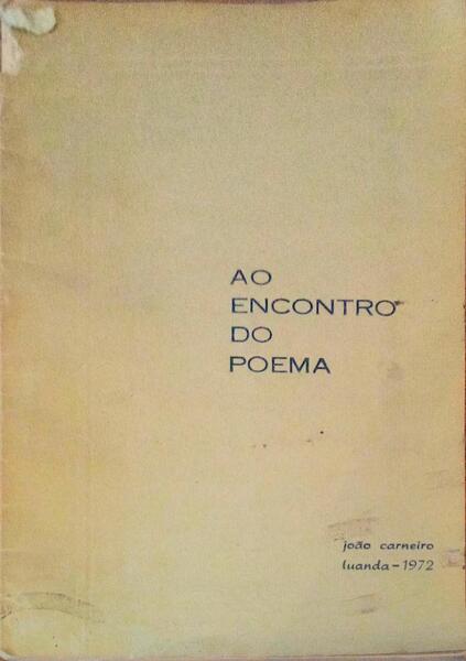 AO ENCONTRO DO POEMA.