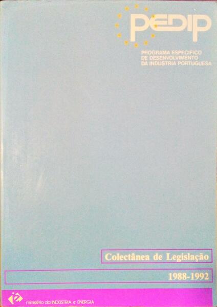 COLECTÃ‚NEA DE LEGISLAÃ‡ÃƒO, 1988-1992.