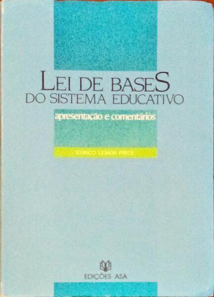 LEI DE BASES DO SISTEMA EDUCATIVO.