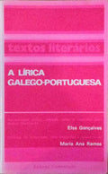 LÃRICA (A) GALEGO - PORTUGUESA (TEXTOS ESCOLHIDOS). [2.Âª EDIÃ‡ÃƒO]