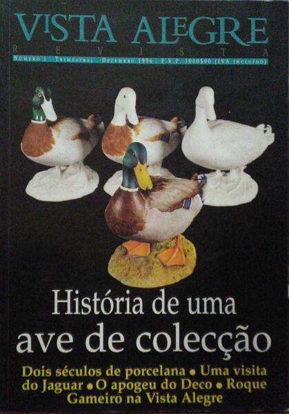 VISTA ALEGRE, REVISTA, N.Âº 1, DEZEMBRO 1996.