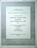 CATALOGUE OF 18TH-CENTURY FRENCH FURNITURE CLOCKS AND WORKS OF ART.