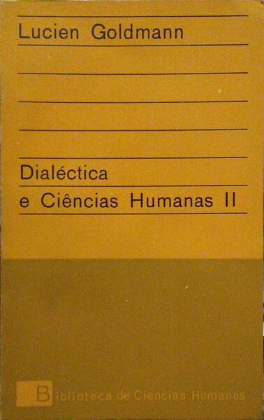 DIALÃ‰CTICA E CIÃŠNCIAS HUMANAS.
