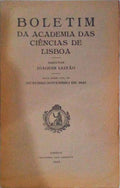 BOLETIM DA ACADEMIA DAS CIÃŠNCIAS DE LISBOA, NOVA SÃ‰RIE, VOL. XV, 1943.