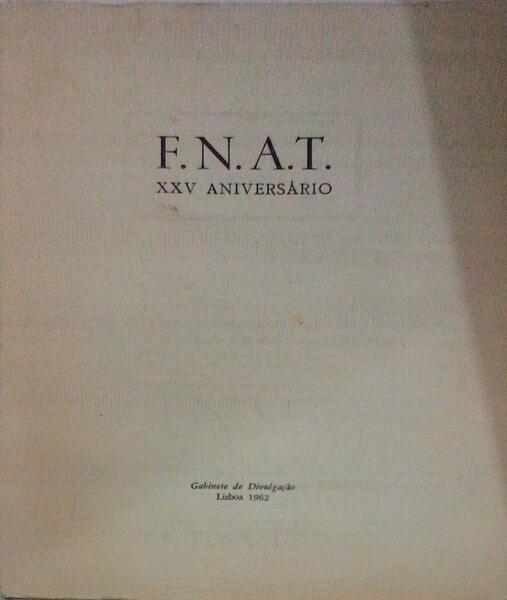FNAT XXV ANIVERSÃRIO.