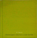0 FIGURA. HOMENAGEM INFORMAL A JOSÃ‰ GARCÃŠS.